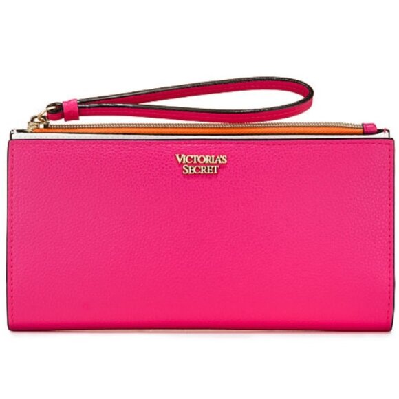 Victoria's Secret VS Pink Slim Wristlet Wallet - Picture 1 of 7